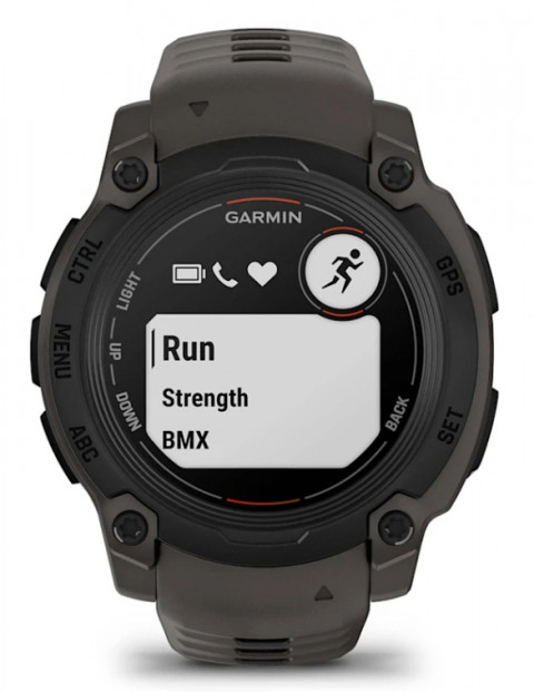 Smartwatch GARMIN Instinct E 40 mm Black - Galeria zdjęcie 2