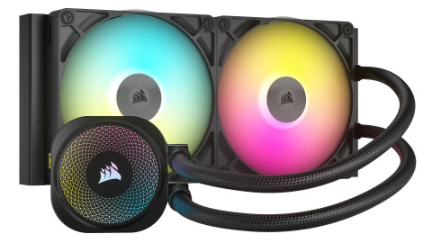 CORSAIR iCUE LINK TITAN 280 RX RGB AIO, 280mm Radiator, Liquid CPU Cooler - Galeria zdjęcie 1