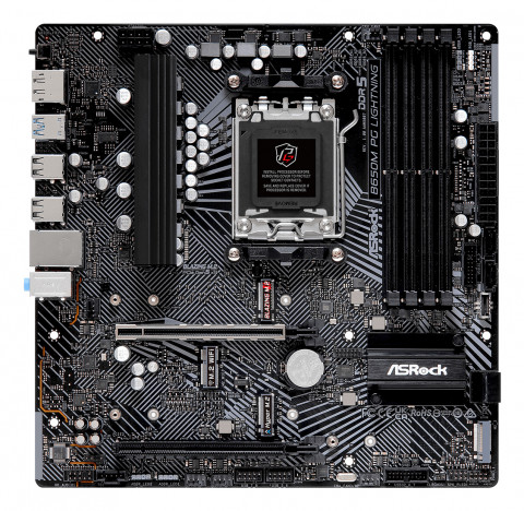 Płyta główna Asrock B650M PG LIGHTNING - Galeria zdjęcie 2