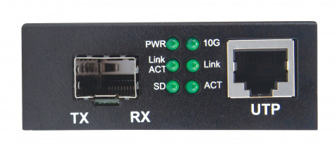 INTELLINET MEDIA KONWERTER 10GBASE-T NA 10GBASE-R, - Galeria zdjęcie 3