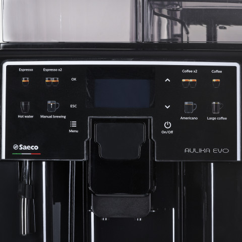 Ekspres automatyczny Aulika EVO OFFICE BLACK SAECO - Galeria zdjęcie 4