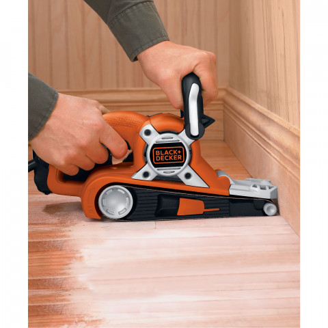 Szlifierka taśmowa 720W 75mm BLACK+DECKER - Galeria zdjęcie 4