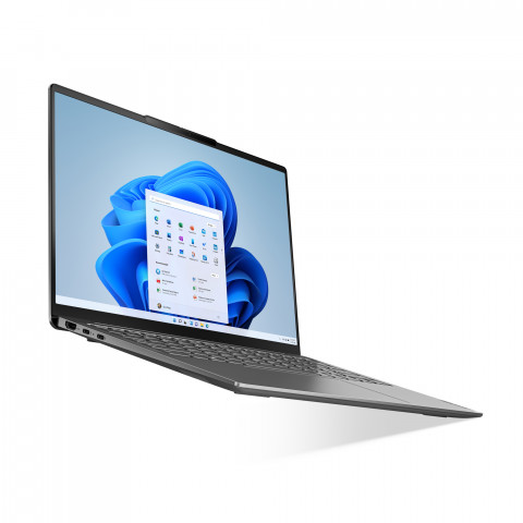 Lenovo Yoga Slim 6 14IRH8 i5-13500H 14" WUXGA OLED 400nits Glossy 60Hz 16GB Soldered LPDDR5x 5200 SSD512 Intel Iris Xe Graphics Win11 Storm Grey - Galeria zdjęcie 16