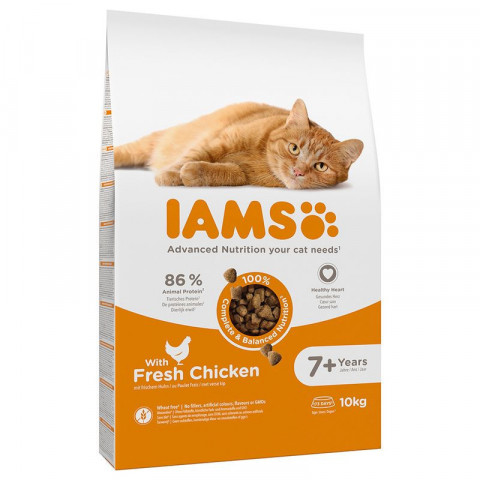 IAMS Advanced Nutrition Senior - sucha karma dla kota - 10 kg - Galeria zdjęcie 2