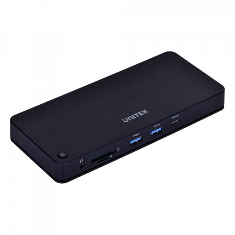 UNITEK STACJA DOKUJĄCA 12W1,USB 4,HDMI/DP 8K,SD,PD - Galeria zdjęcie 1