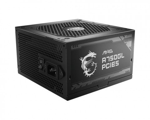 Zasilacz MSI MAG A750GL PCIE5 750W 80+ Gold ATX 3.1 (306-7ZP8B11-CE0) - Galeria zdjęcie 1