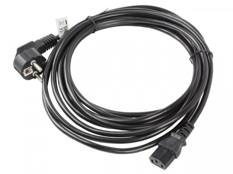 Lanberg kabel zasilajacy vde cee 7/7 -> c13 10m ca-c13c-11cc-0100-bk - Galeria zdjęcie 3