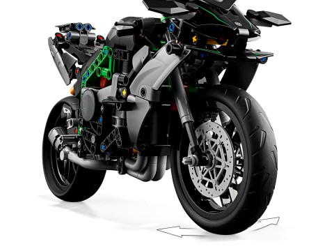 LEGO Technic 42170 Motocykl Kawasaki Ninja H2R - Galeria zdjęcie 5
