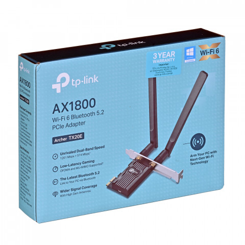 Karta sieciowa TP-LINK Archer TX20E - Galeria zdjęcie 6