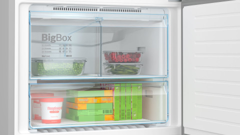 Lodówka BOSCH Serie 6 KGN 86AIDR No Frost MultiAirflow 186cm - Galeria zdjęcie 4