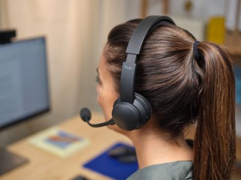 Słuchawki Trust AYDA WIRELESS ENC (25463) - Galeria zdjęcie 12