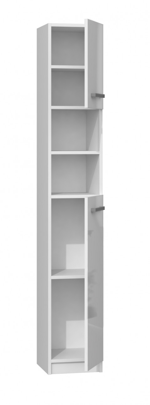 SZAFKA ŁAZIENKOWA MARBELA 32CM BIEL POŁYSK - Galeria zdjęcie 5