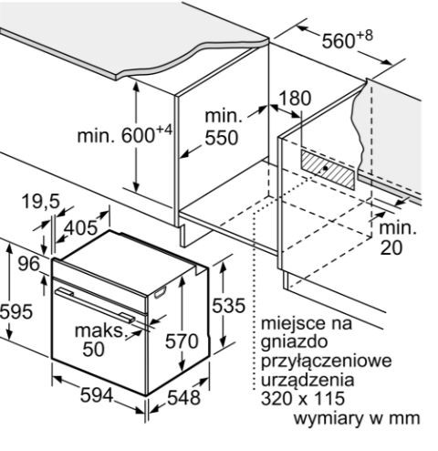 Piekarnik BOSCH HQA334EB3 - Galeria zdjęcie 6