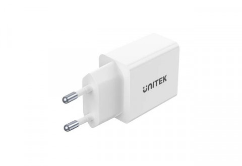 UNITEK ŁADOWARKA 2X USB-A, 12W, BIAŁA, P1113A-EU - Galeria zdjęcie 1