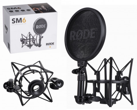 RODE SM6 - Uchwyt elastyczny z pop-filtrem - Galeria zdjęcie 2