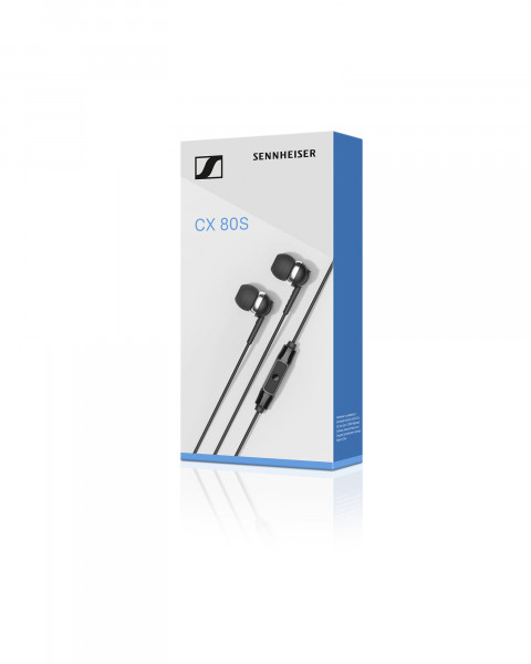 Słuchawki Sennheiser CX 80s BLACK - Galeria zdjęcie 4