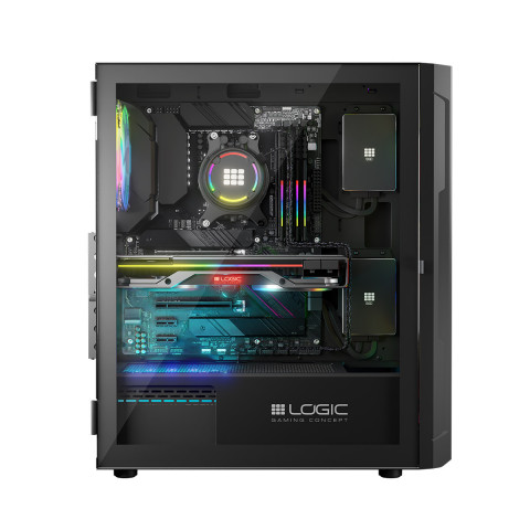 LOGIC OBUDOWA ARAMIS ARGB MIDI USB 3.0 BLACK - Galeria zdjęcie 18