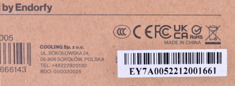 Zasilacz ENDORFY Vero L5 600W 80 Plus Bronze (EY7A005) - Galeria zdjęcie 6