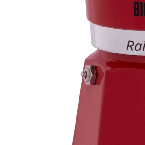 Bialetti kawiarka Rainbow 1tz czerwona - Galeria zdjęcie 2