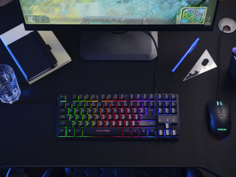 Klawiatura gamingowa TRUST GXT833 THADO TKL US - Galeria zdjęcie 6