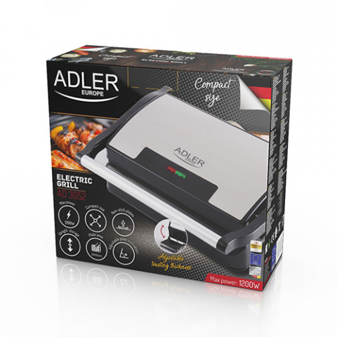 Grill elektryczny ADLER AD 3052 - Galeria zdjęcie 6