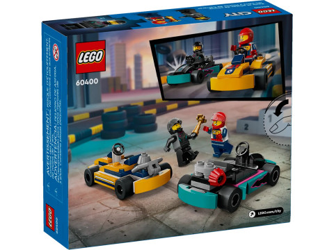LEGO City 60400 Gokarty i kierowcy wyścigowi - Galeria zdjęcie 2