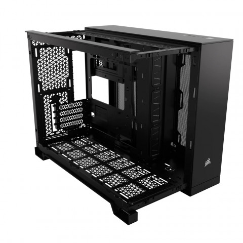 2500X Tempered Glass mATX Mid-Tower, Black - Galeria zdjęcie 10