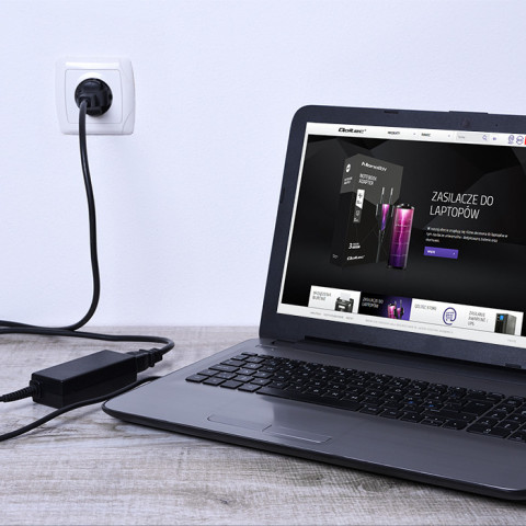 Qoltec Zasilacz do Lenovo 45W | 20V | 2.25A | SlimTip+pin - Galeria zdjęcie 4