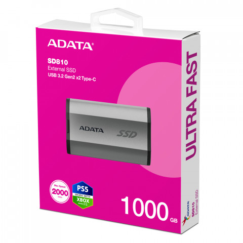 ADATA DYSK SSD SD 810 1TB SILVER - Galeria zdjęcie 6