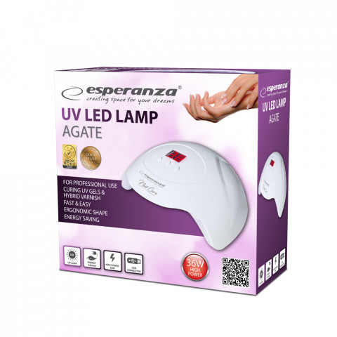 ESPERANZA LAMPA UV LED 36W AGATE EBN010 - Galeria zdjęcie 4