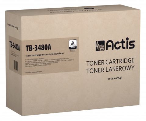 Actis TB-3480A Toner do drukarki Brother, Zamiennik Brother TN-3480; Standard; 8000 stron; czarny. - Galeria zdjęcie 1