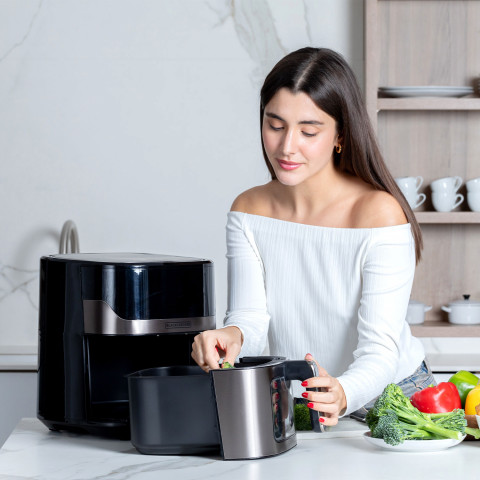Frytkownica Black+Decker BXAF6500E - Galeria zdjęcie 9