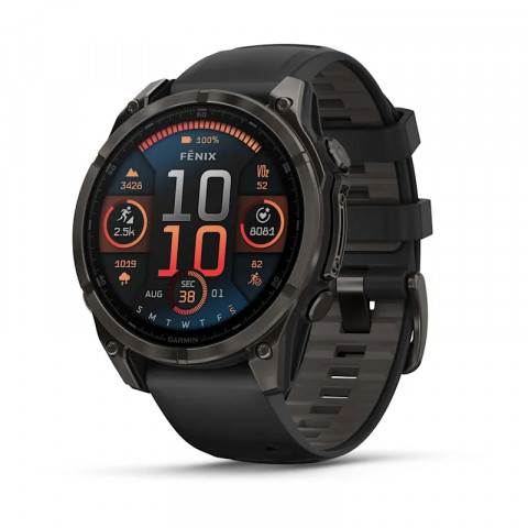 Zegarek Garmin Fenix 8 AMOLED Czarny - Galeria zdjęcie 1
