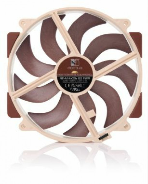 Wentylator NOCTUA 140mm NF-A14x25r G2 PWM - Galeria zdjęcie 3