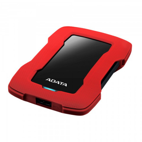 Dysk zewnętrzny HDD ADATA HD330 AHD330-2TU31-CRD (2TB; 2.5"; USB 3.2; czerwony) - Galeria zdjęcie 3
