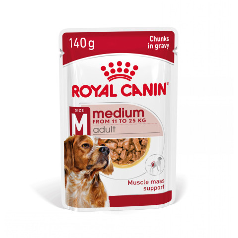 ROYAL CANIN SHN Medium Adult w sosie - mokra karma dla psa dorosłego - 10x140 g - Galeria zdjęcie 3