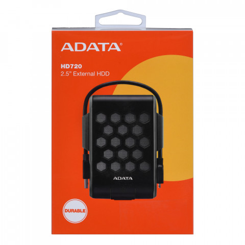 Dysk zewnętrzny HDD ADATA HD720 AHD720-2TU31-CBK (2TB; 2.5"; USB 3.2; czarny) - Galeria zdjęcie 9