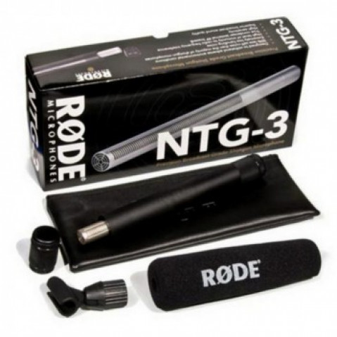 RODE NTG3B - Mikrofon shotgun. czarny - Galeria zdjęcie 3