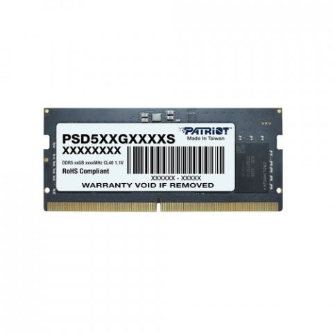 PATRIOT SIGNATURE SO-DIMM DDR5 16GB 5600MHz 1 Rank - Galeria zdjęcie 1