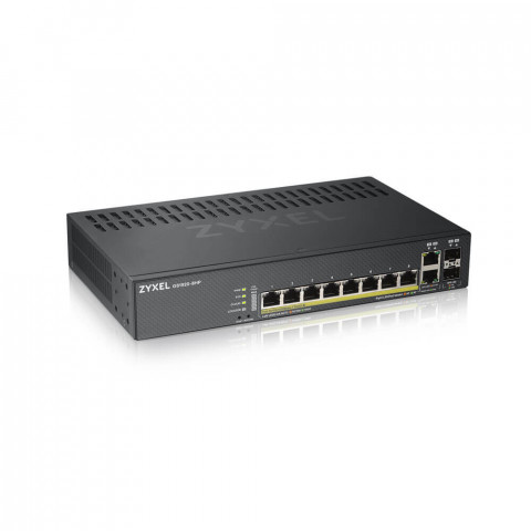 Switch Zyxel GS1920-8HP 10p PoE (PoE+: 8;) 130W Managed Gigabit - Galeria zdjęcie 1