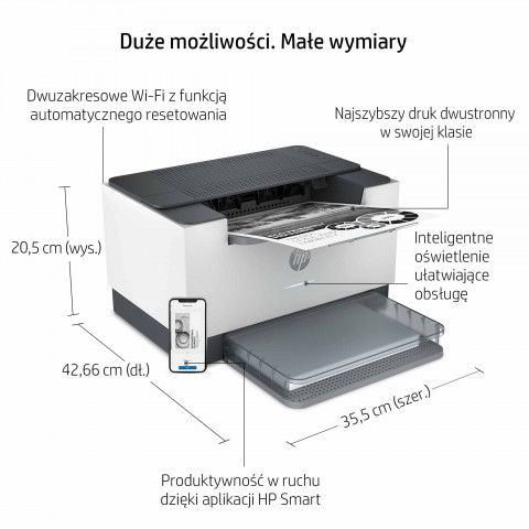 Drukarka laserowa HP LaserJet M209dw - Galeria zdjęcie 14