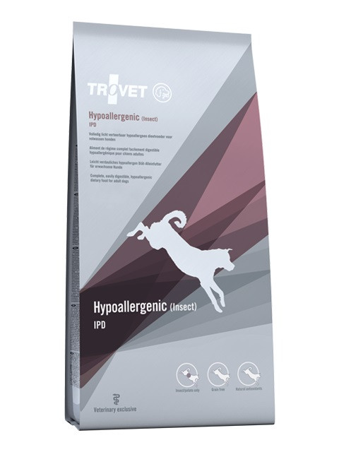 TROVET Hypoallergenic IPD z owadami - sucha karma dla psa - 10 kg - Galeria zdjęcie 1