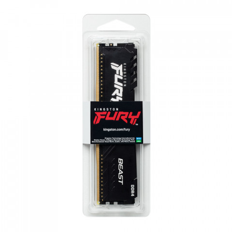 Kingston FURY DDR4 8GB (1x8GB) 3200MHz CL16 Beast Black (KF432C16BB/8) - Galeria zdjęcie 13