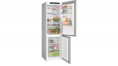Lodówka BOSCH Serie 4 KGN362IDF No frost MultiAirflow 186cm - Galeria zdjęcie 2