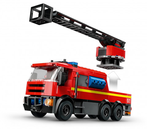 LEGO City 60414 Remiza strażacka z wozem strażackim - Galeria zdjęcie 5