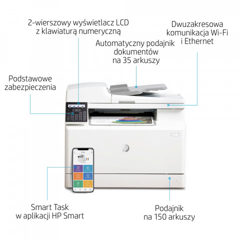 Urządzenie wielofunkcyjne HP Color LaserJet Pro MFP M183fw - Galeria zdjęcie 13