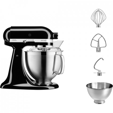 Robot KitchenAid Artisan 5KSM185PSEOB czarny - Galeria zdjęcie 1