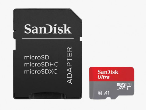 SANDISK ULTRA microSDXC 64GB 140MB/s + SD ADAPTER - Galeria zdjęcie 2