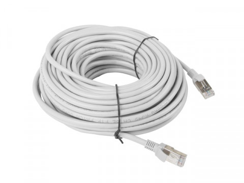 Lanberg Patchcord RJ45, kat. 5e, UTP, 20m, szary - Galeria zdjęcie 2