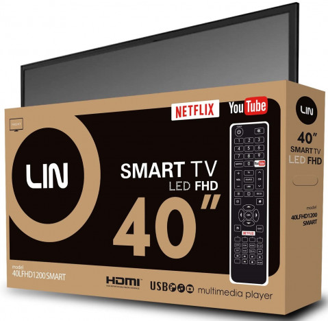 Telewizor TV 40" LIN 40LFHD1200 SMART Full HD DVB-T2 - Galeria zdjęcie 5